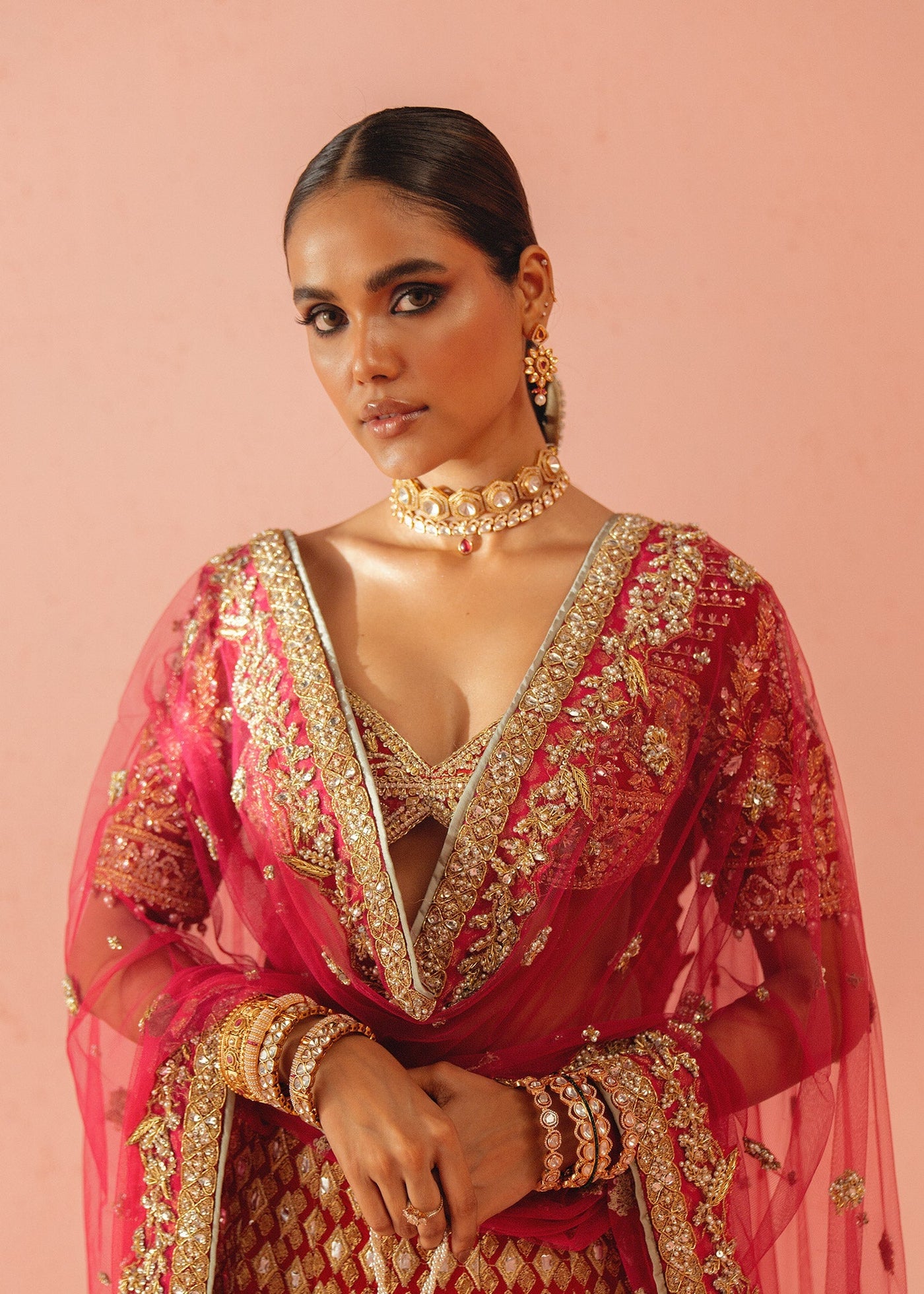3 Piece Embroidered Dobby Lawn Suit