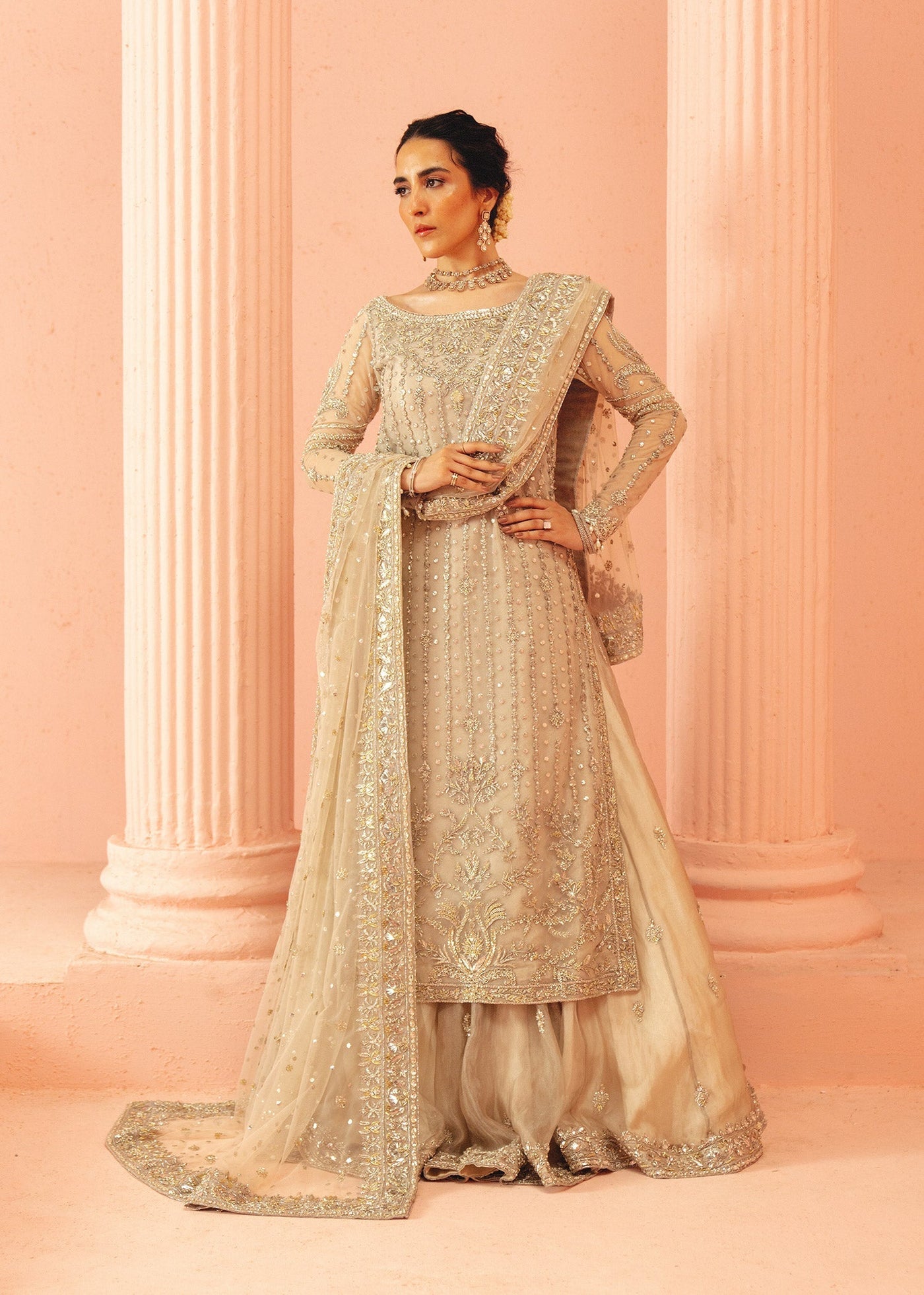 3 Piece Embroidered Lawn Suit