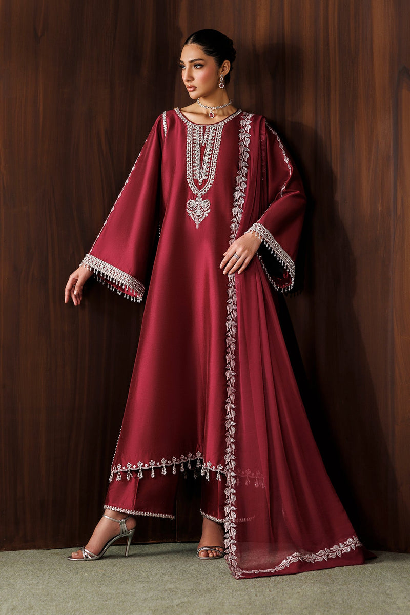 Embroidered Sheesha Silk Pr-1289