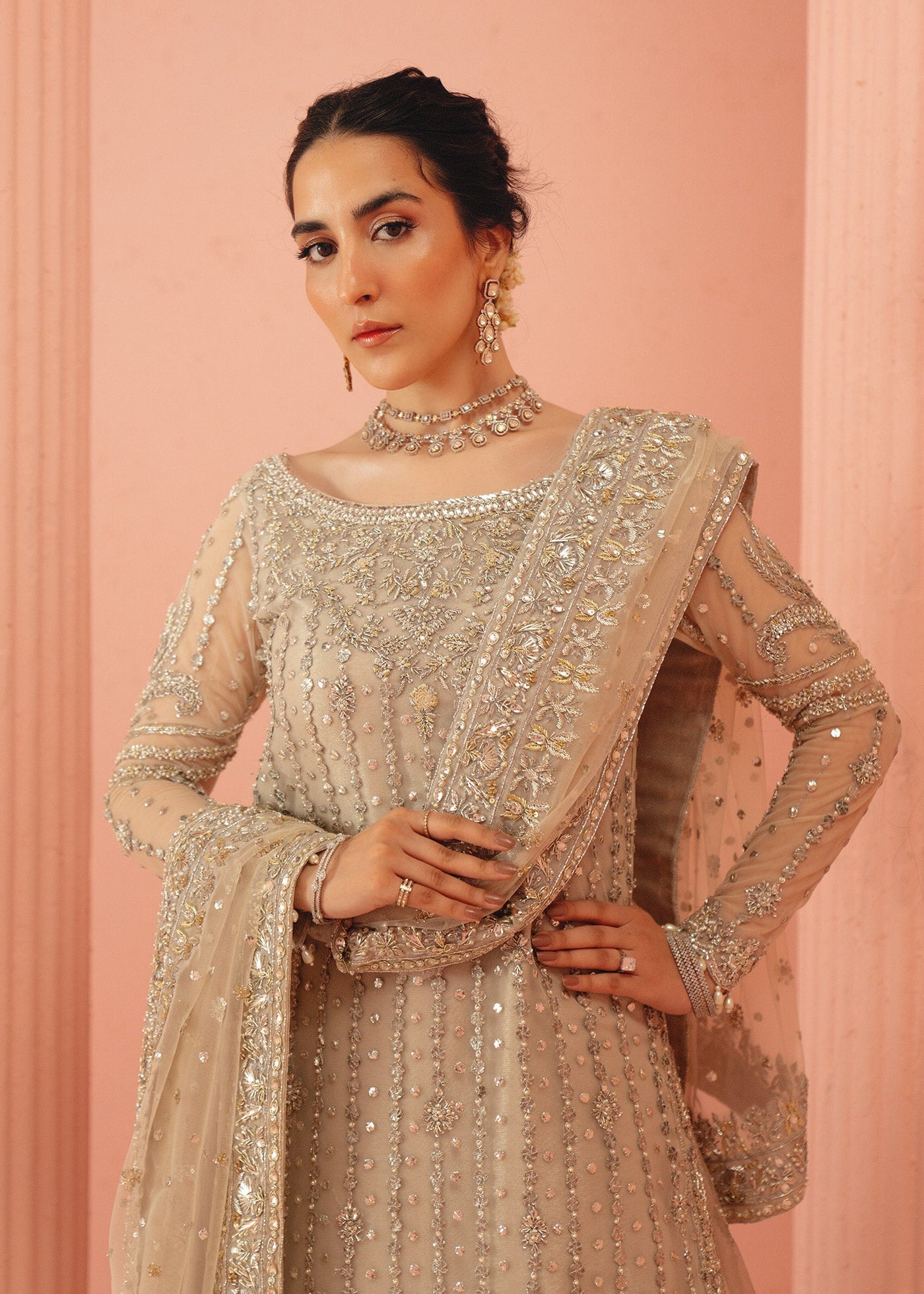 3 Piece Embroidered Lawn Suit