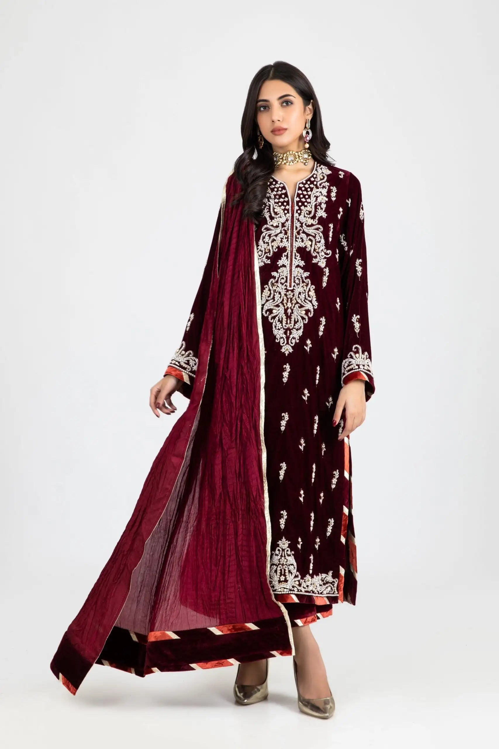 Velvet '25 - 15185-Maroon