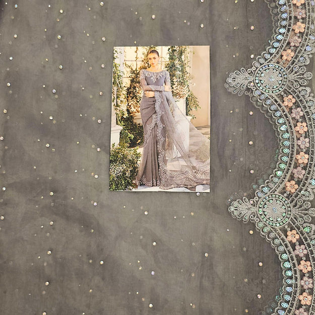 Maria B – BD-2902 Cloud Grey Style