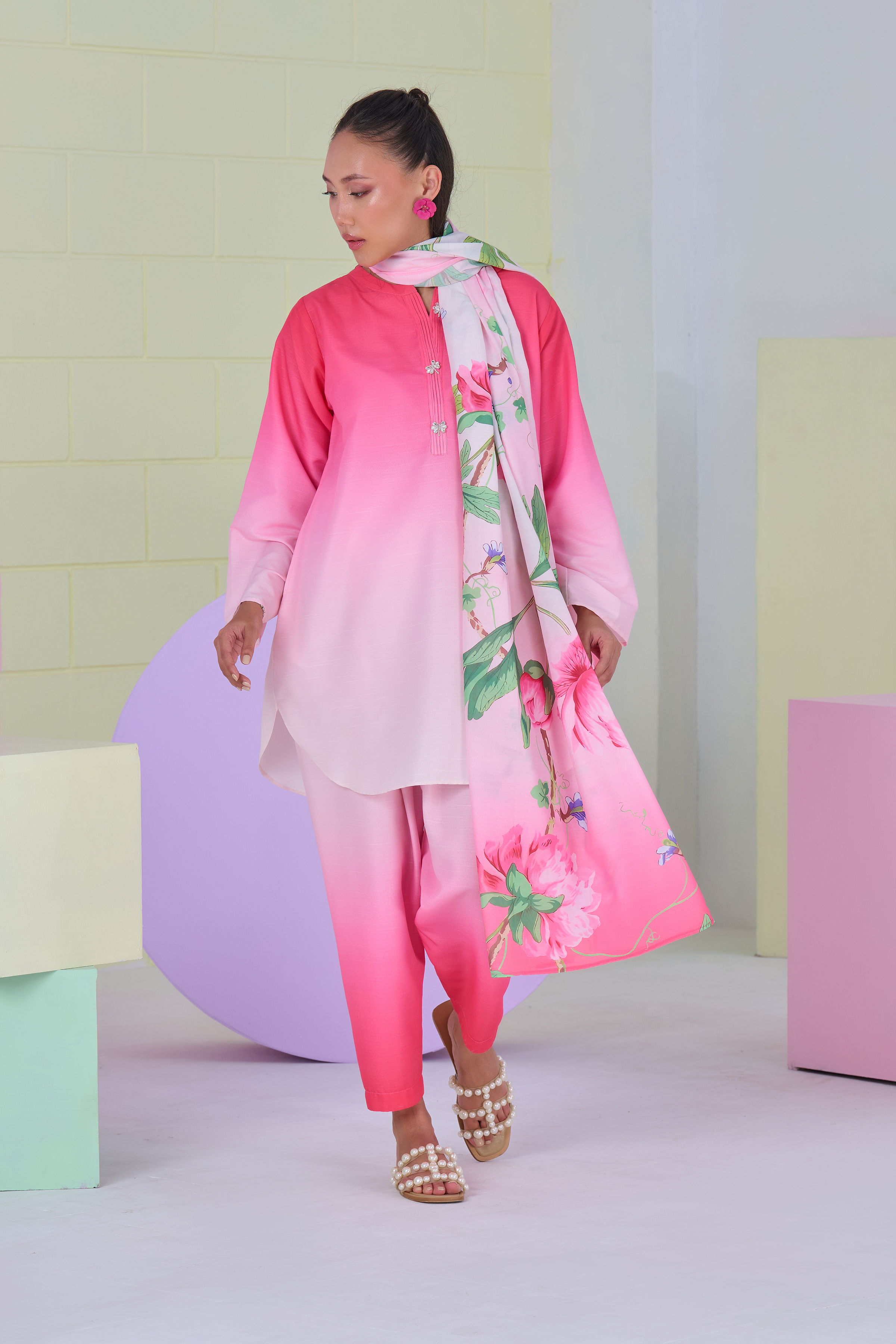 Cherry Dupatta