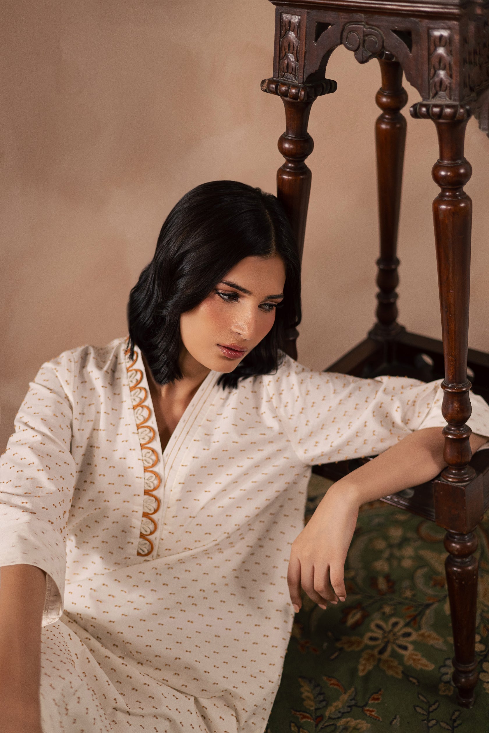 White Coffee Matching Set