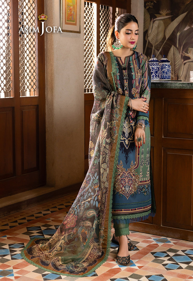 AJRW-24 Designers Stitched PRINTED PREMIUM WINTER COTTON