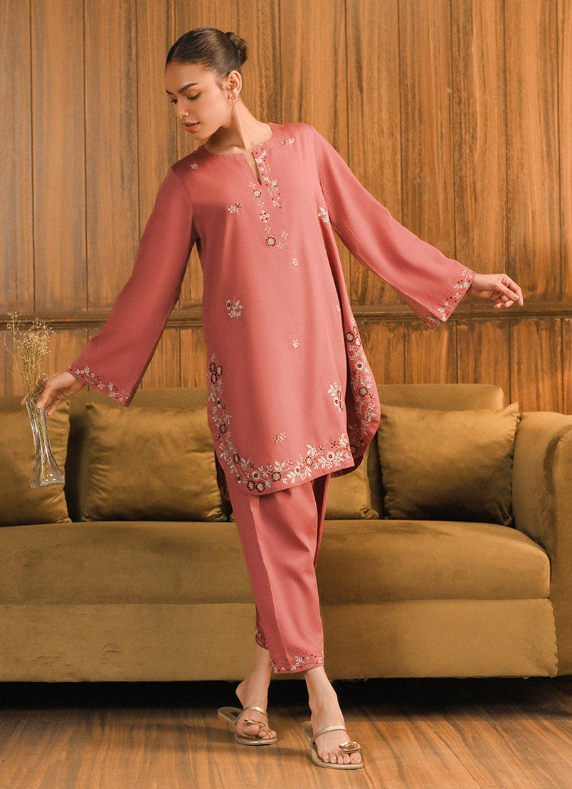 Embroidered Co-Ord Set