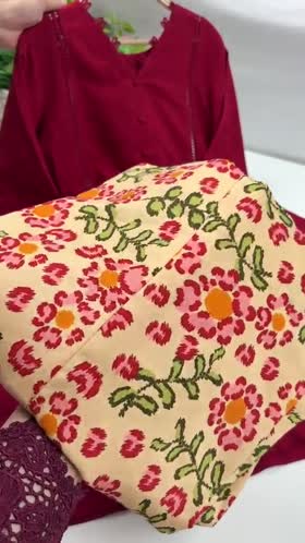 Aneelas Viscose Shirt Printed Trouser [VC-26-24] Dispatch Time 2 Months]