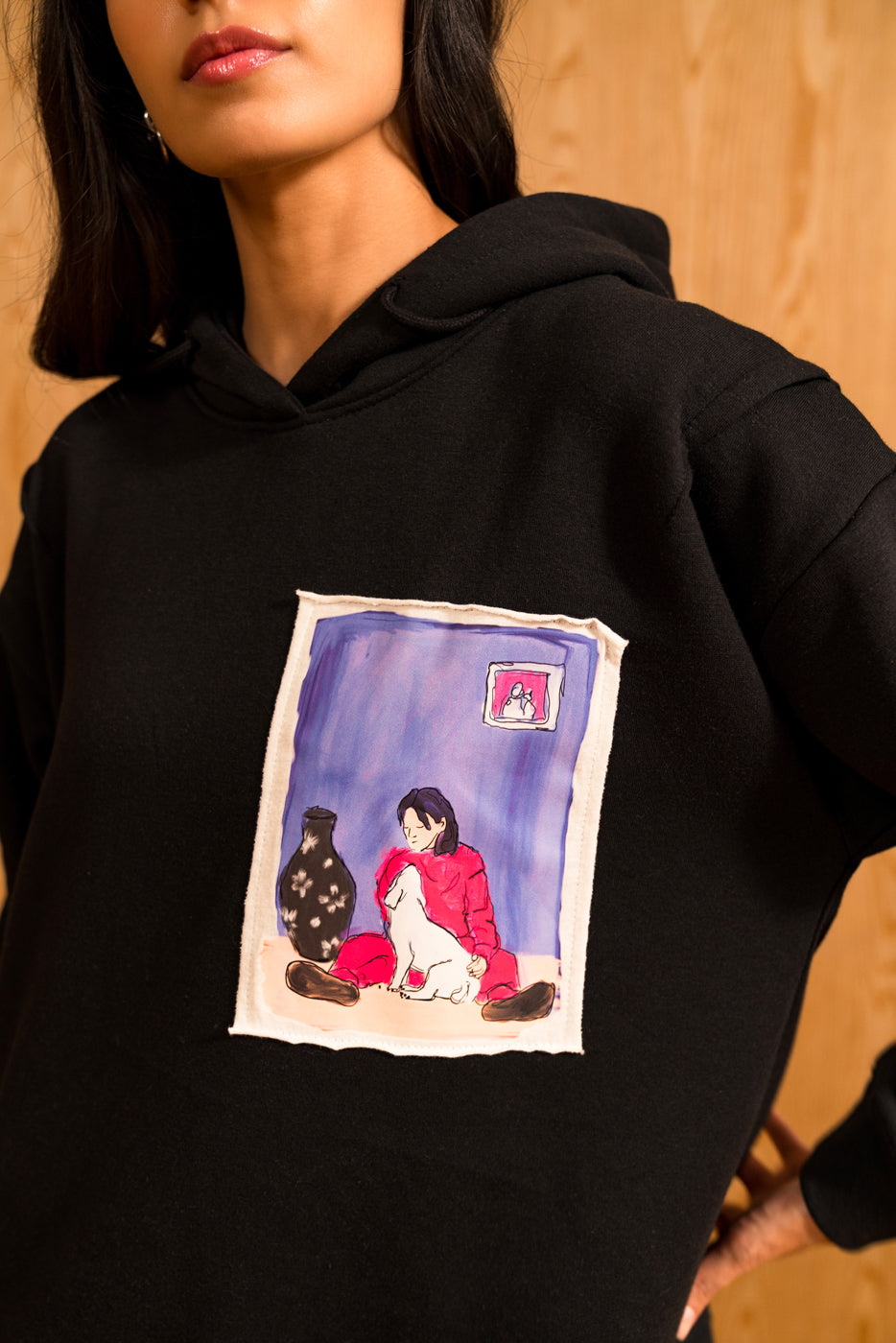 Oversized Graphic Hoodie
