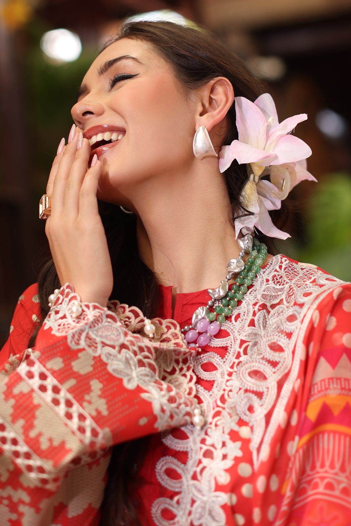 3-PC Unstitched Embroidered Lawn Collection AN5-12