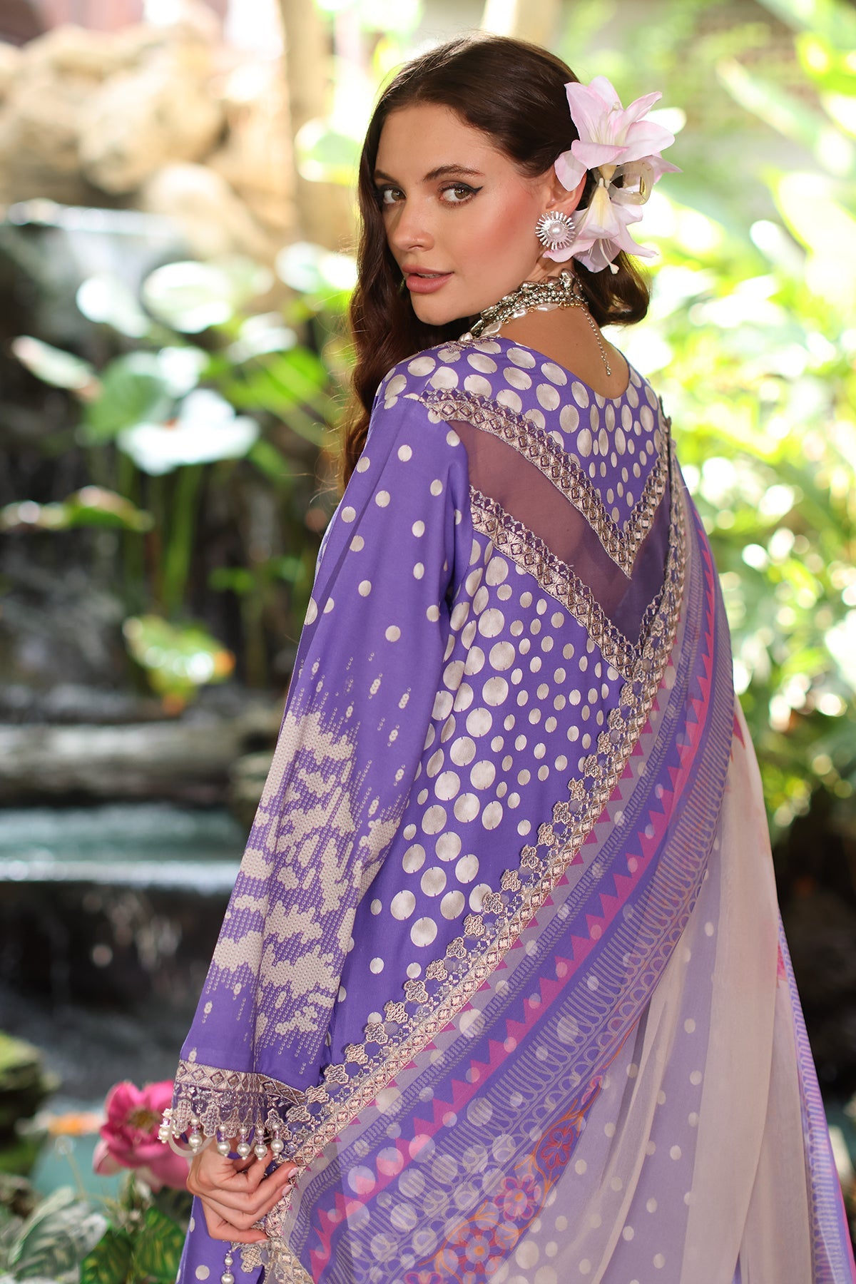 3-PC Unstitched Embroidered Lawn Collection AN5-11