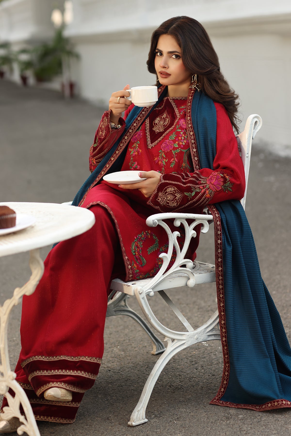 3-PC Unstitched Peach Leather with Velvet CSW5-02