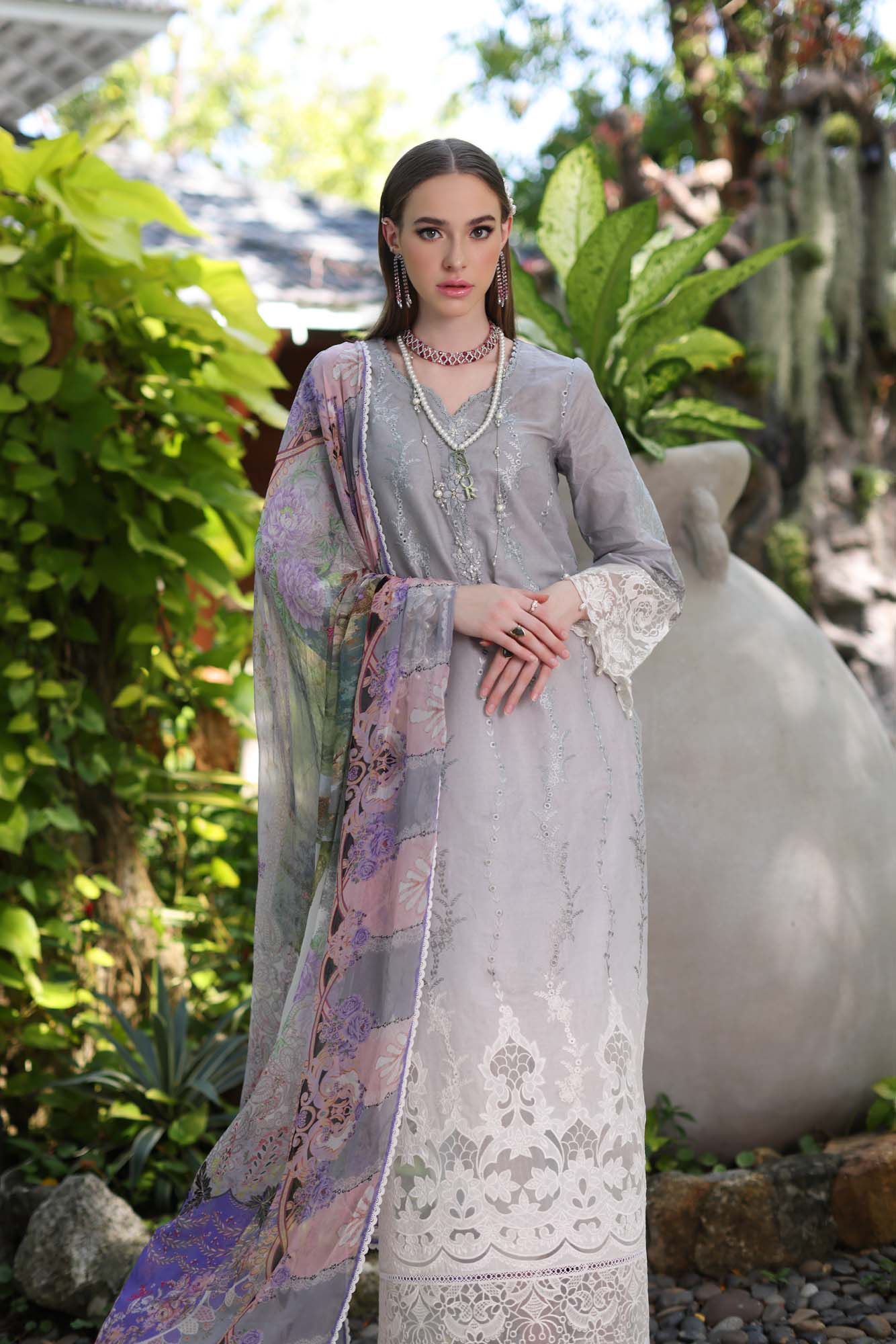Coordinating Embellished Dupatta