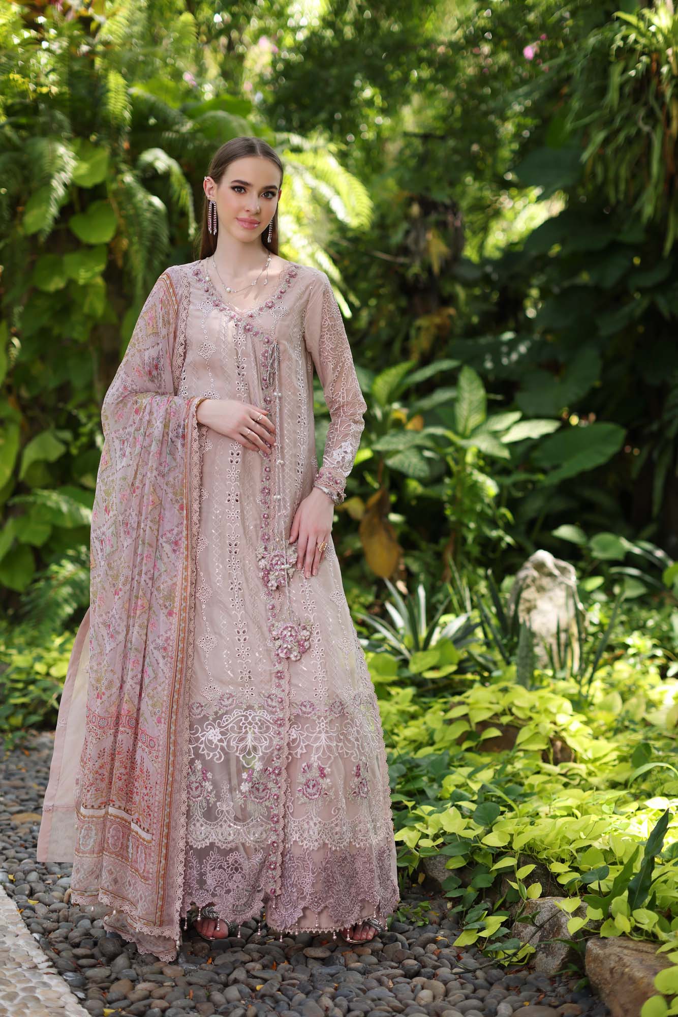 Coordinating Embellished Dupatta