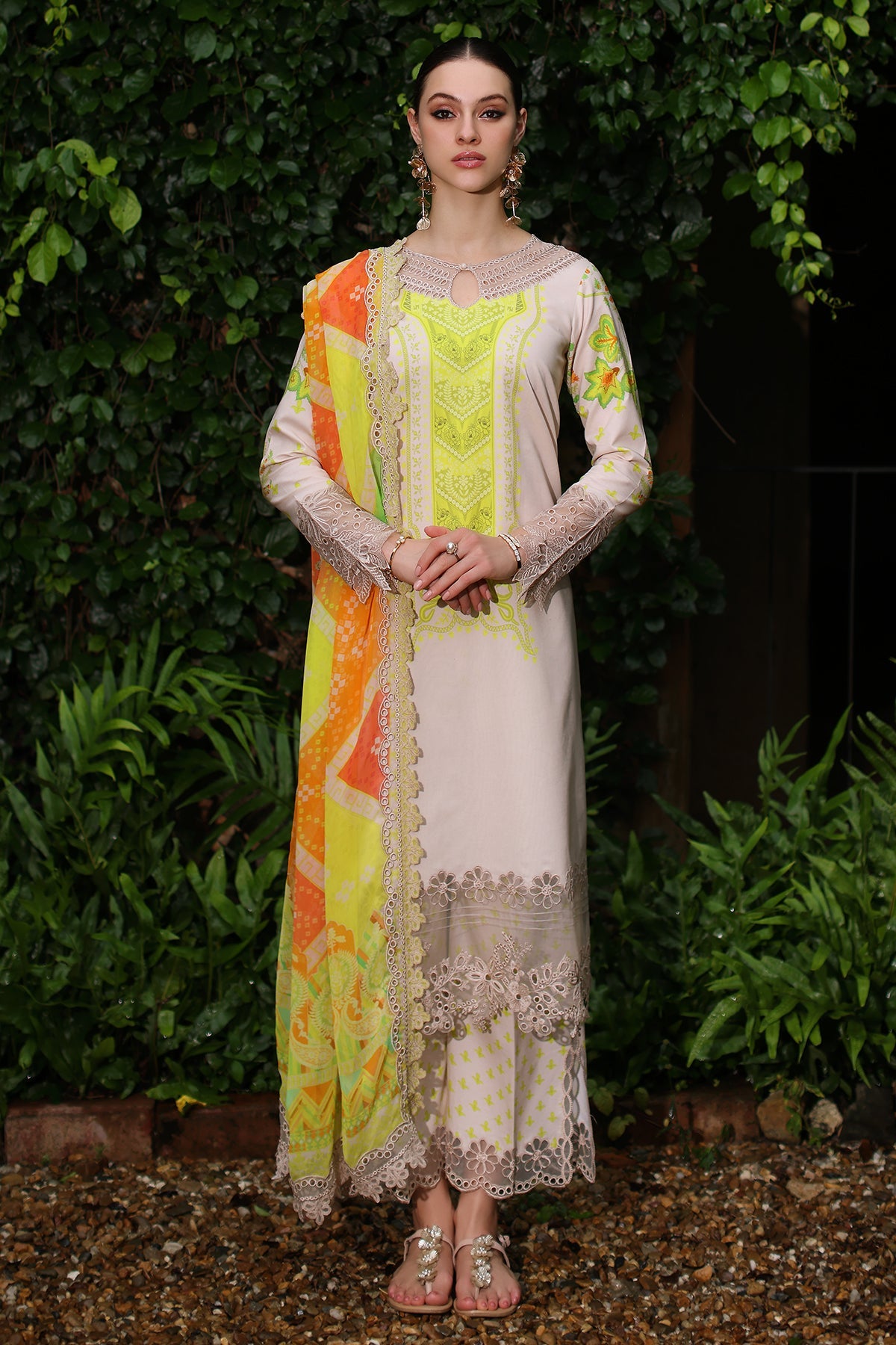 3-PC Unstitched Embroidered Lawn Collection CRB5-03 A