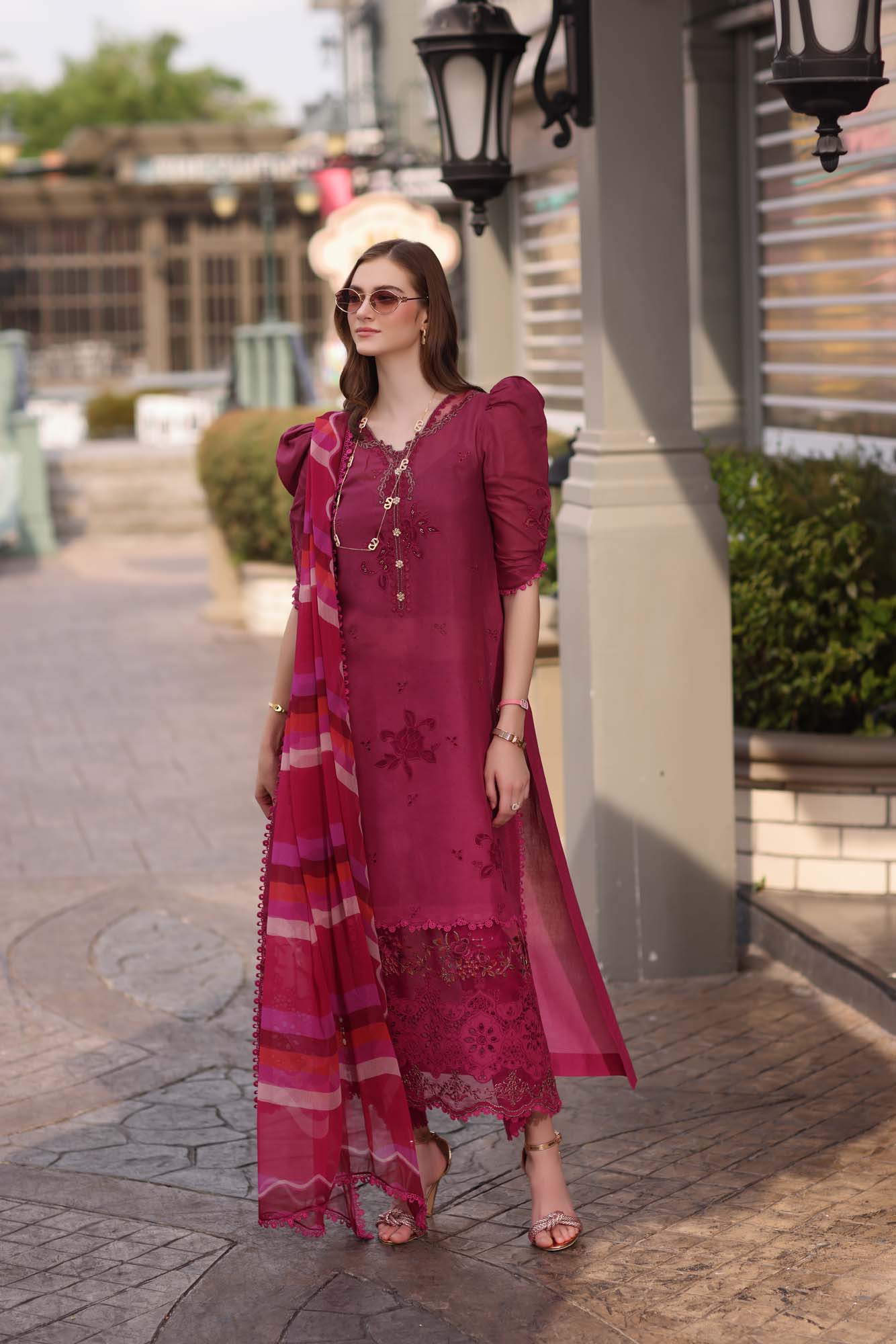 D9- Fusia Ombre - Style B