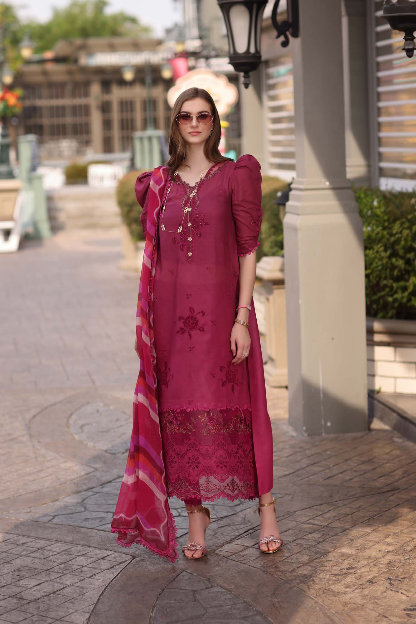 D9- Fusia Ombre - Style B