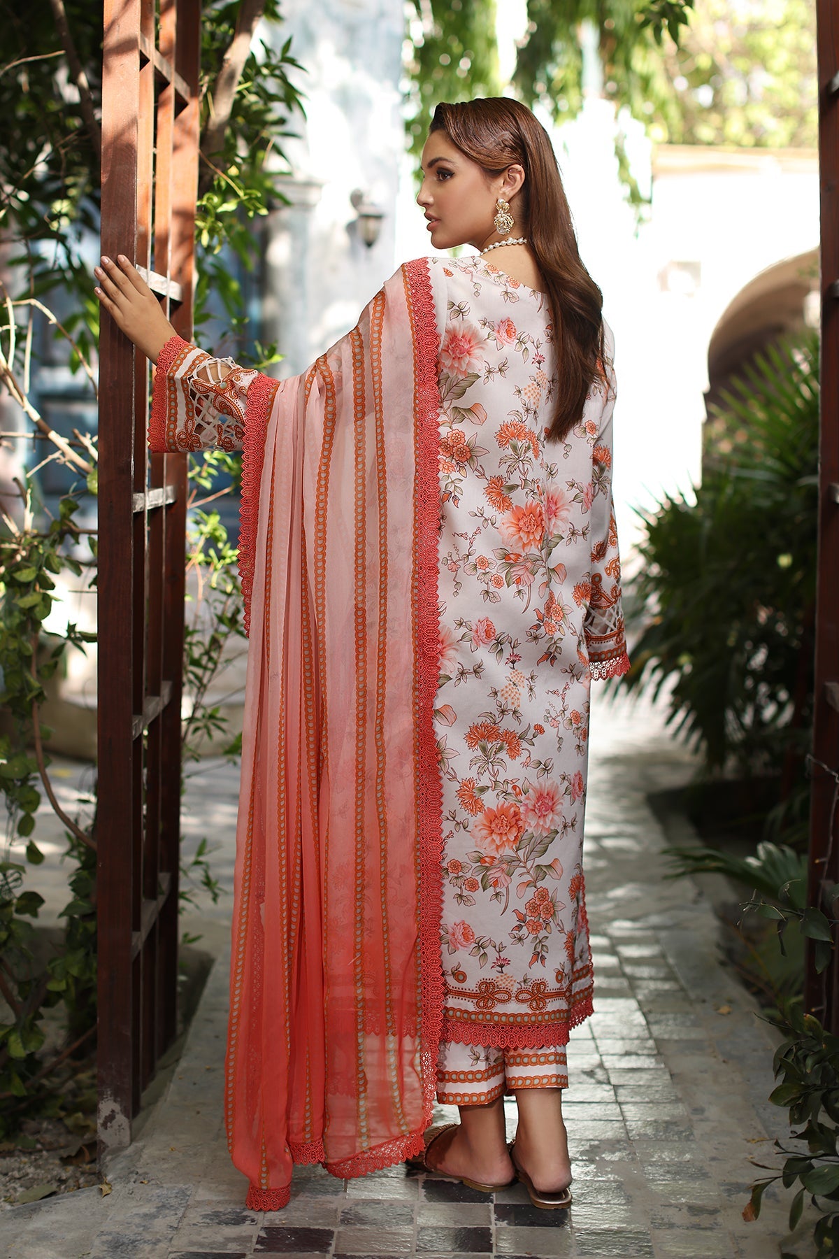 3-PC Unstitched Printed Lawn  SLC27-16