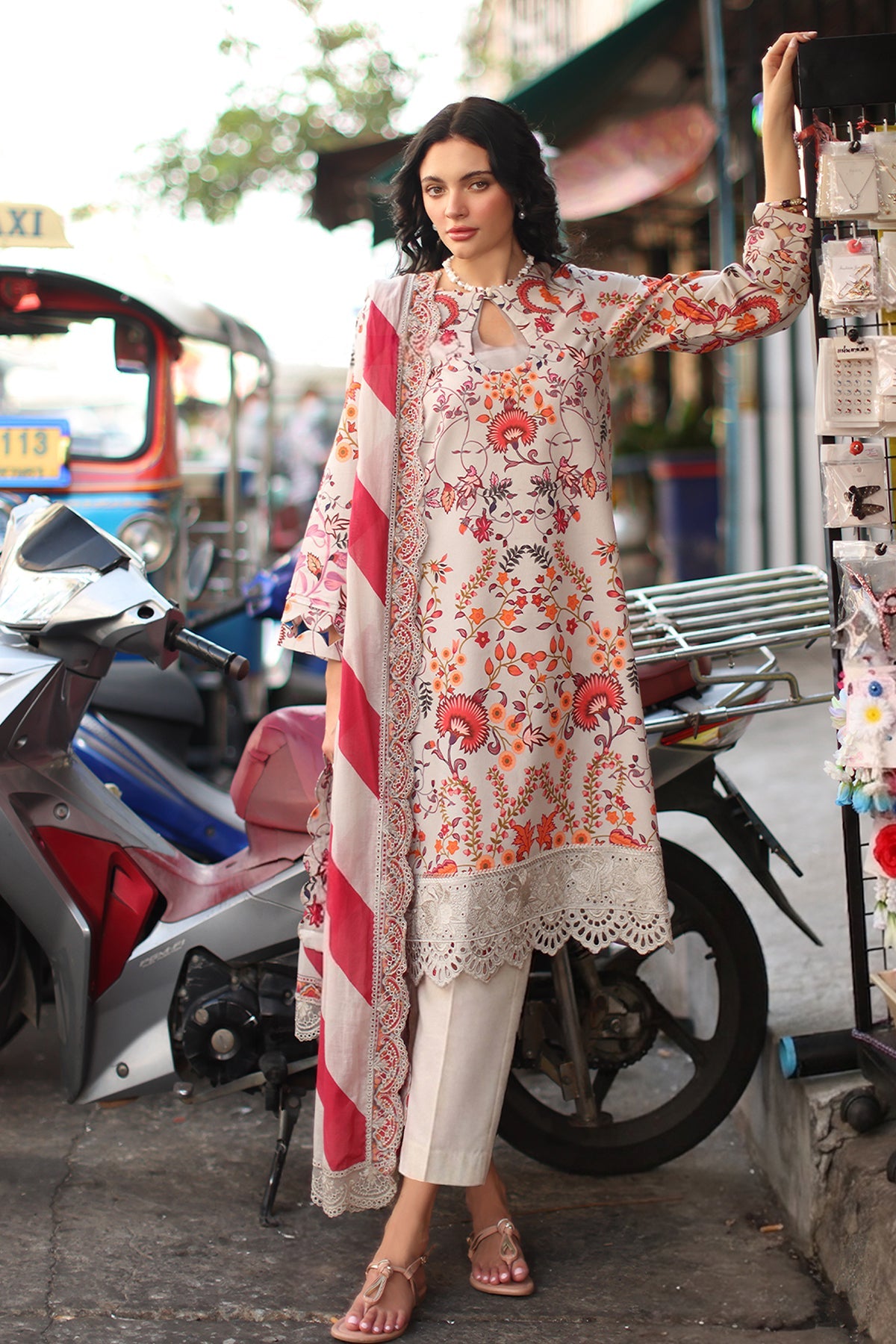 3-PC Unstitched Lawn Collection CS6-01