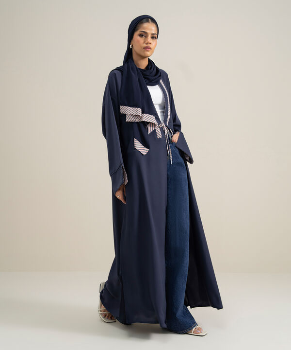 Front-Open Regular Abaya Set