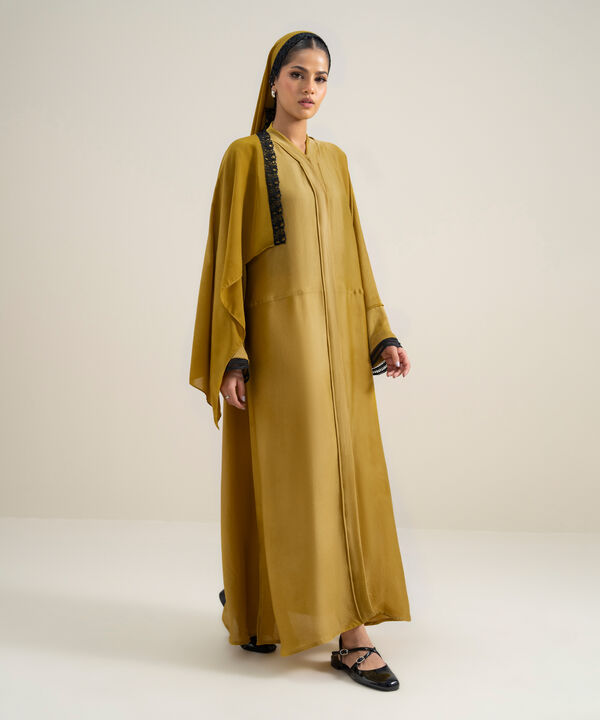 Kimono Abaya Set