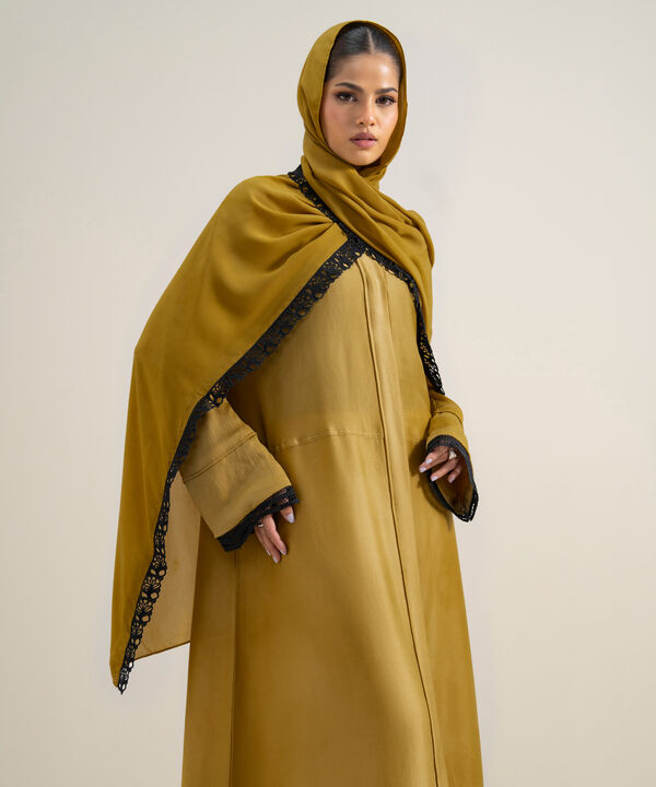 Kimono Abaya Set