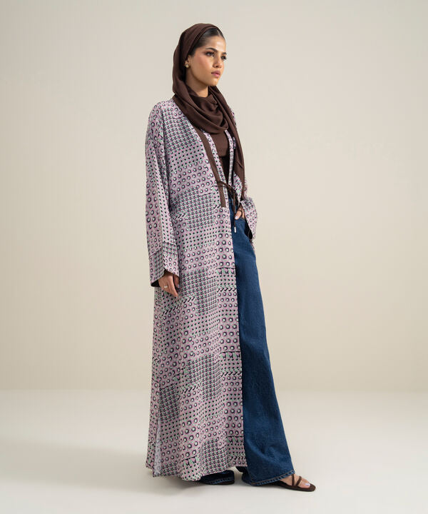 Kimono Abaya Set