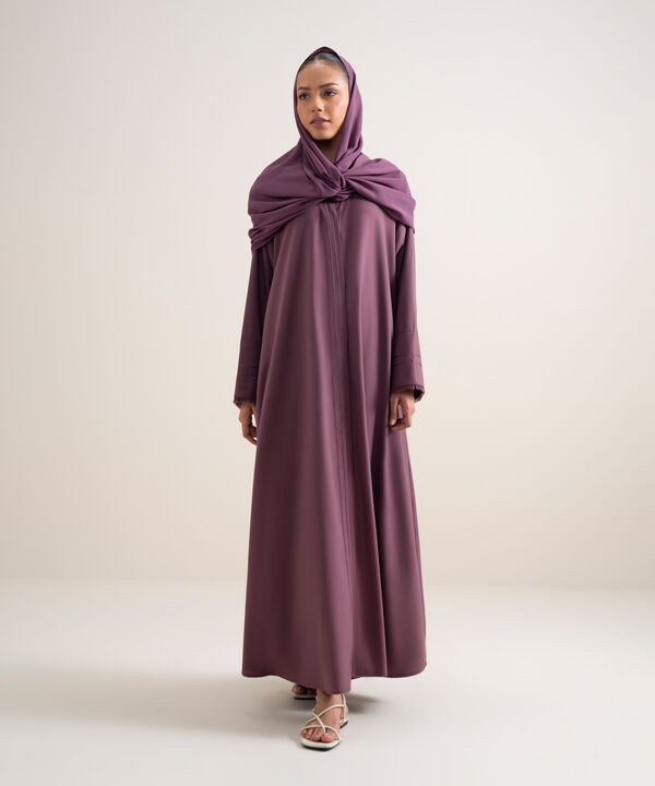 Button Through Raglan Abaya