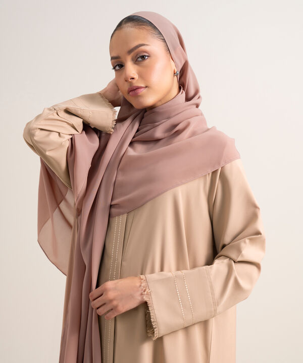 Button Through Raglan Abaya