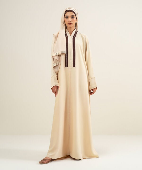 Kimono Abaya Set