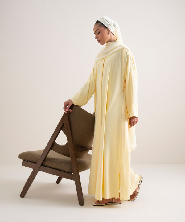 Button Through Kimono Abaya