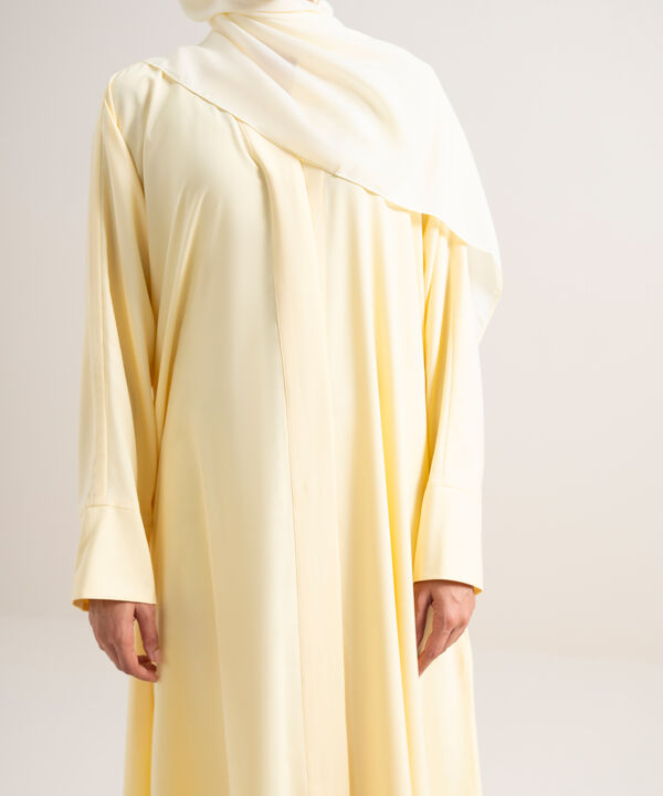 Button Through Kimono Abaya