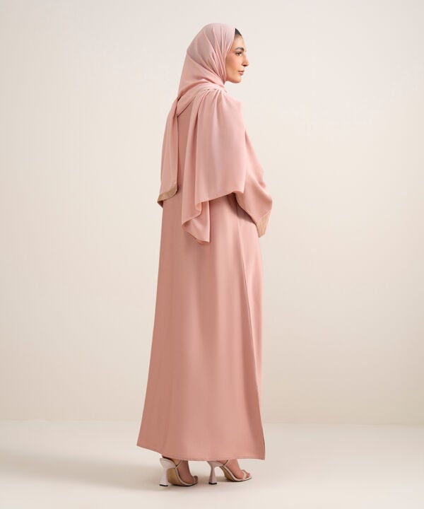 Sequin Embellished Abaya Set