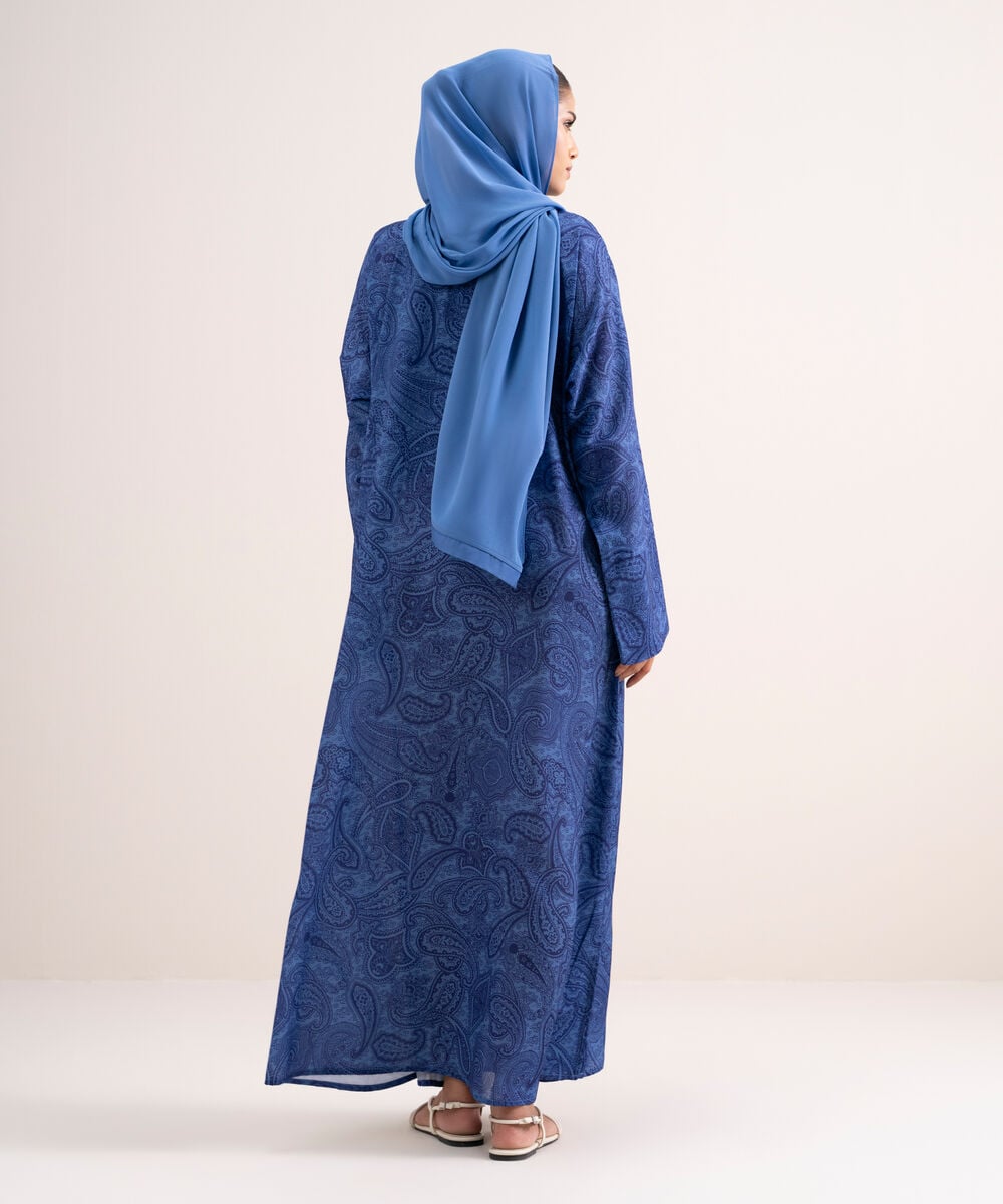 Printed Abaya Set ABBAYAV72601