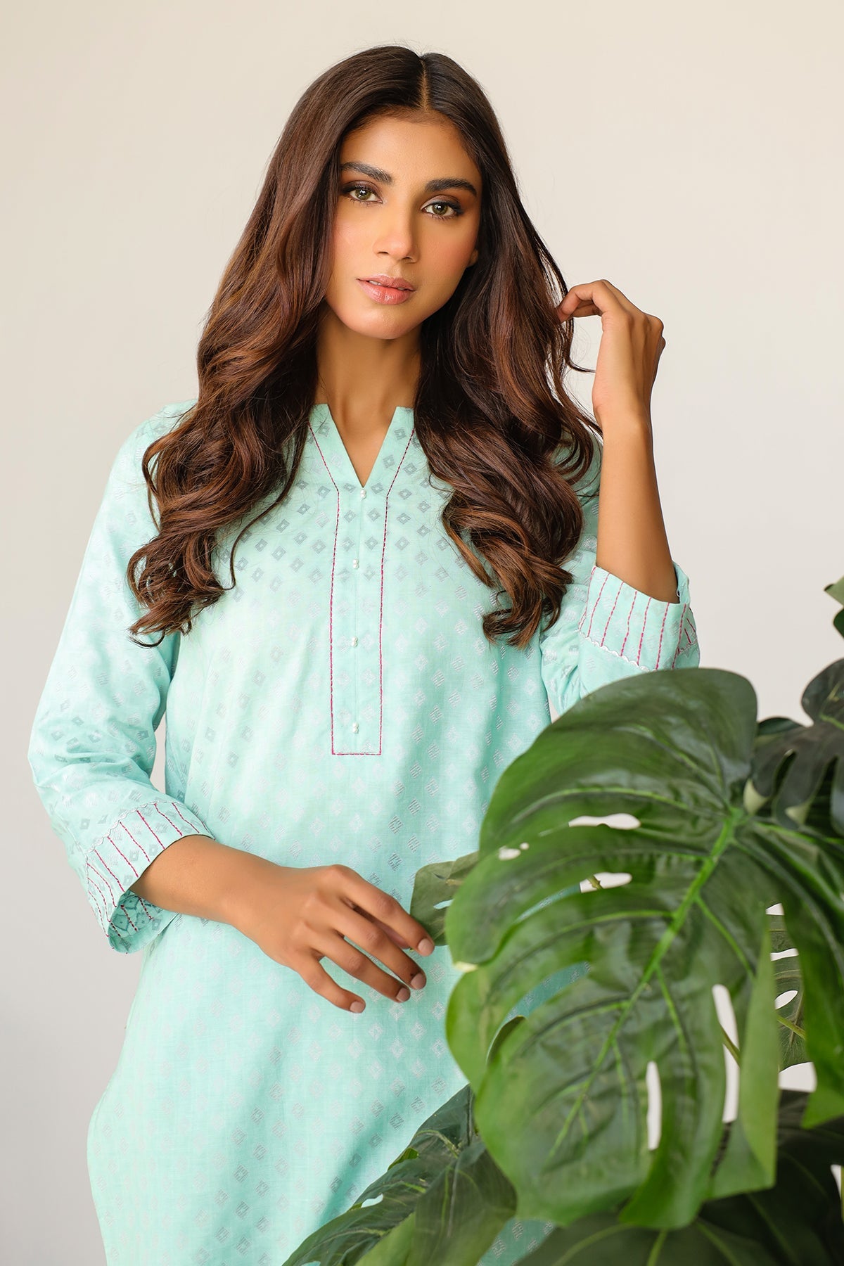 Zari Jacquard - 2 Piece