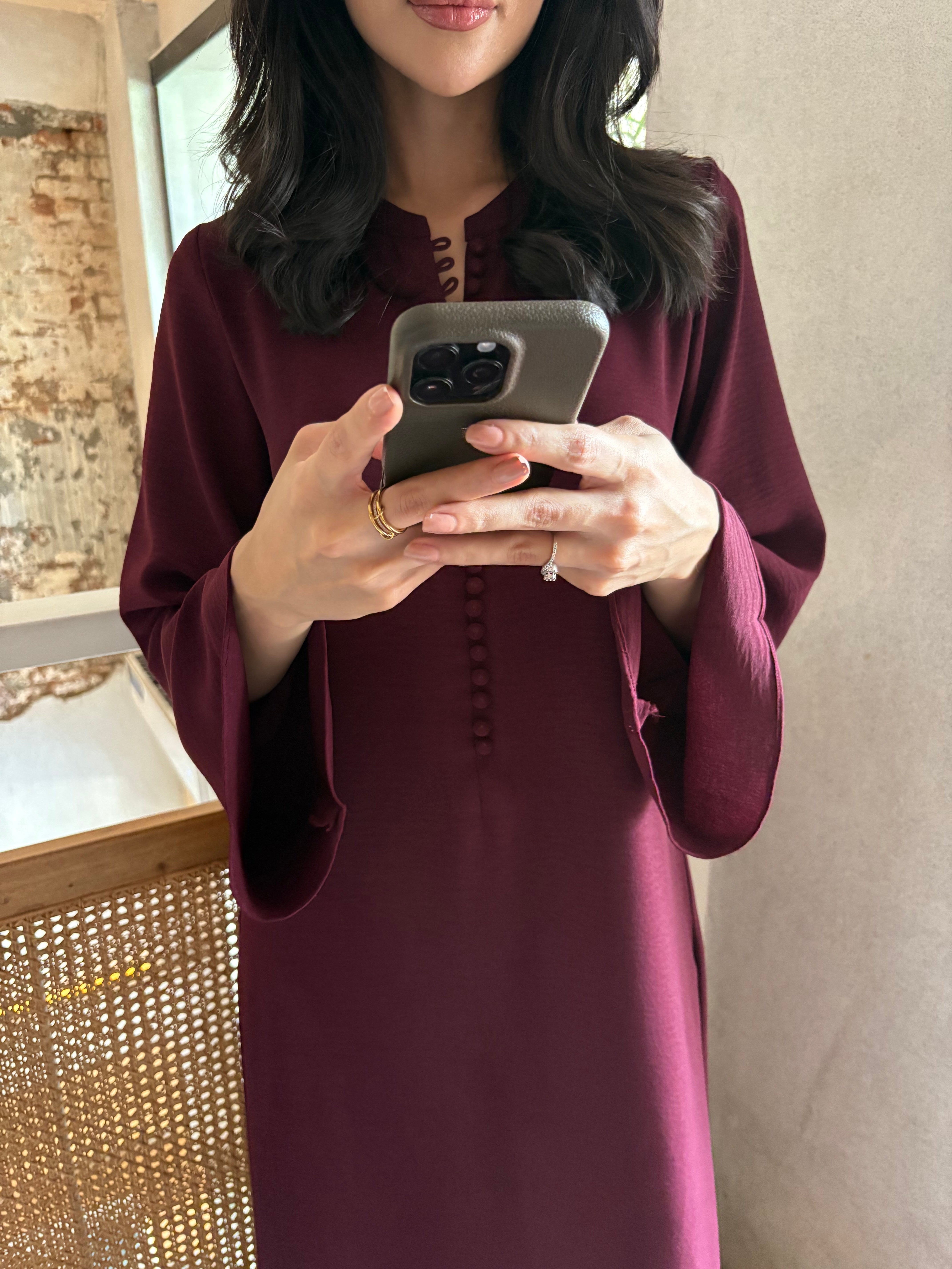 Burgundy Ellie Set