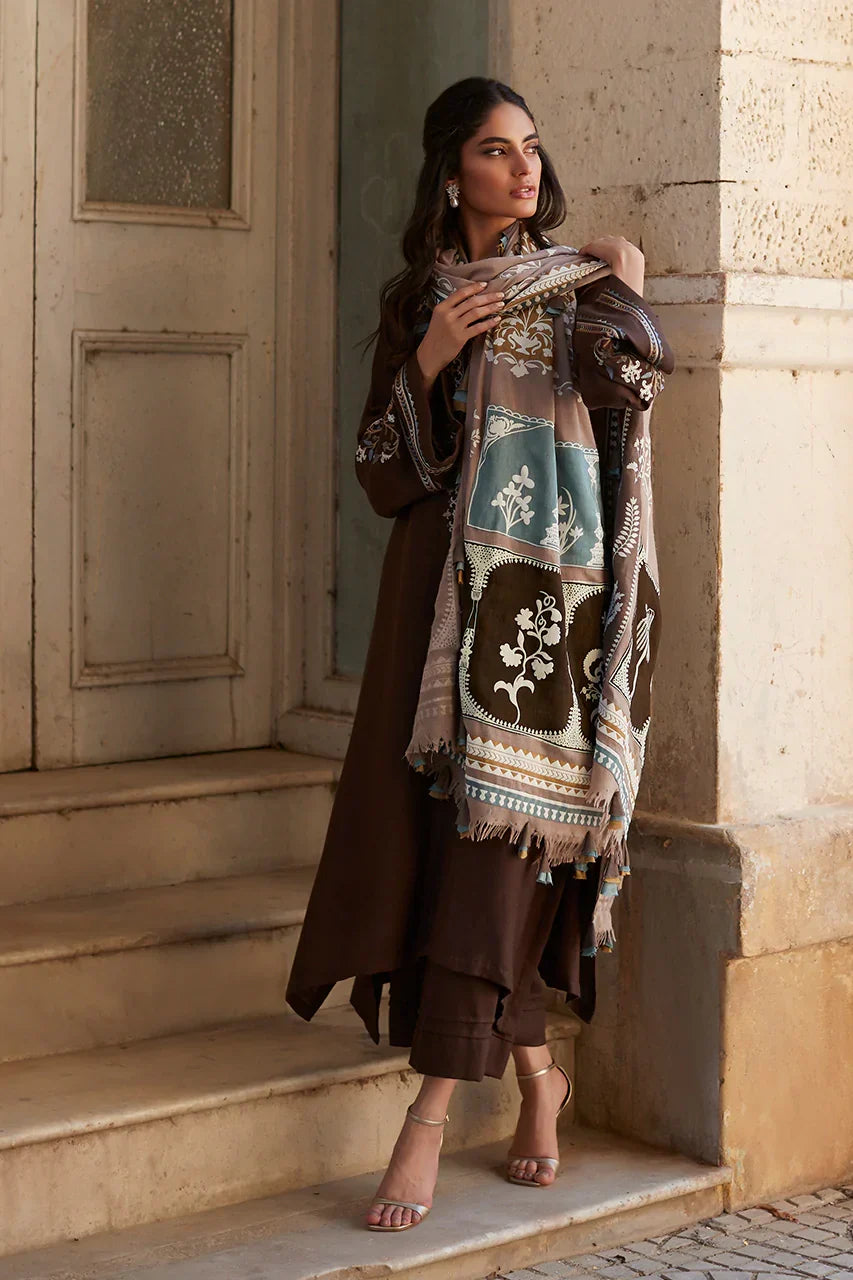 Earthy Hues Shawl