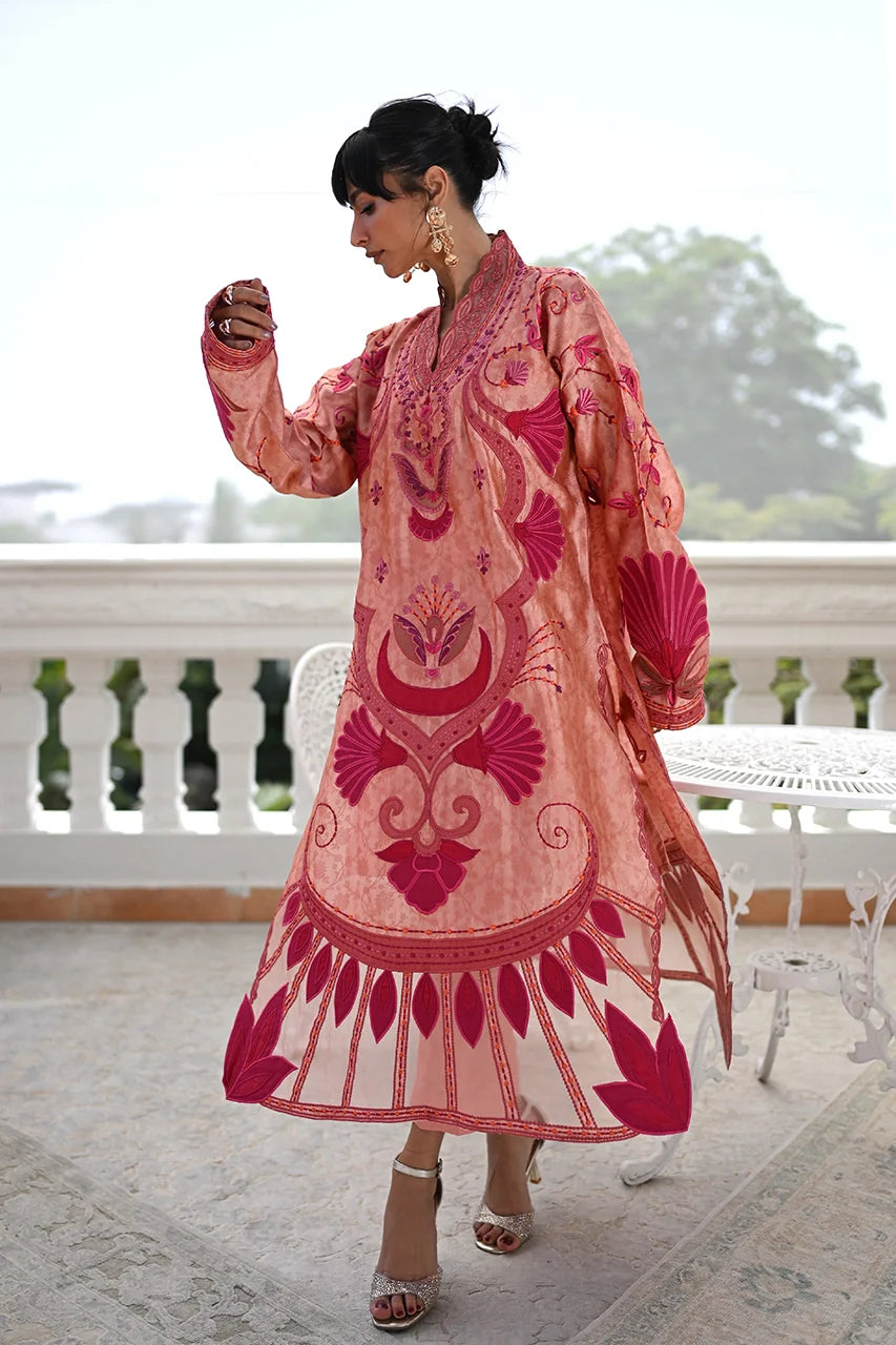 Printed Light Khaddar Shirt