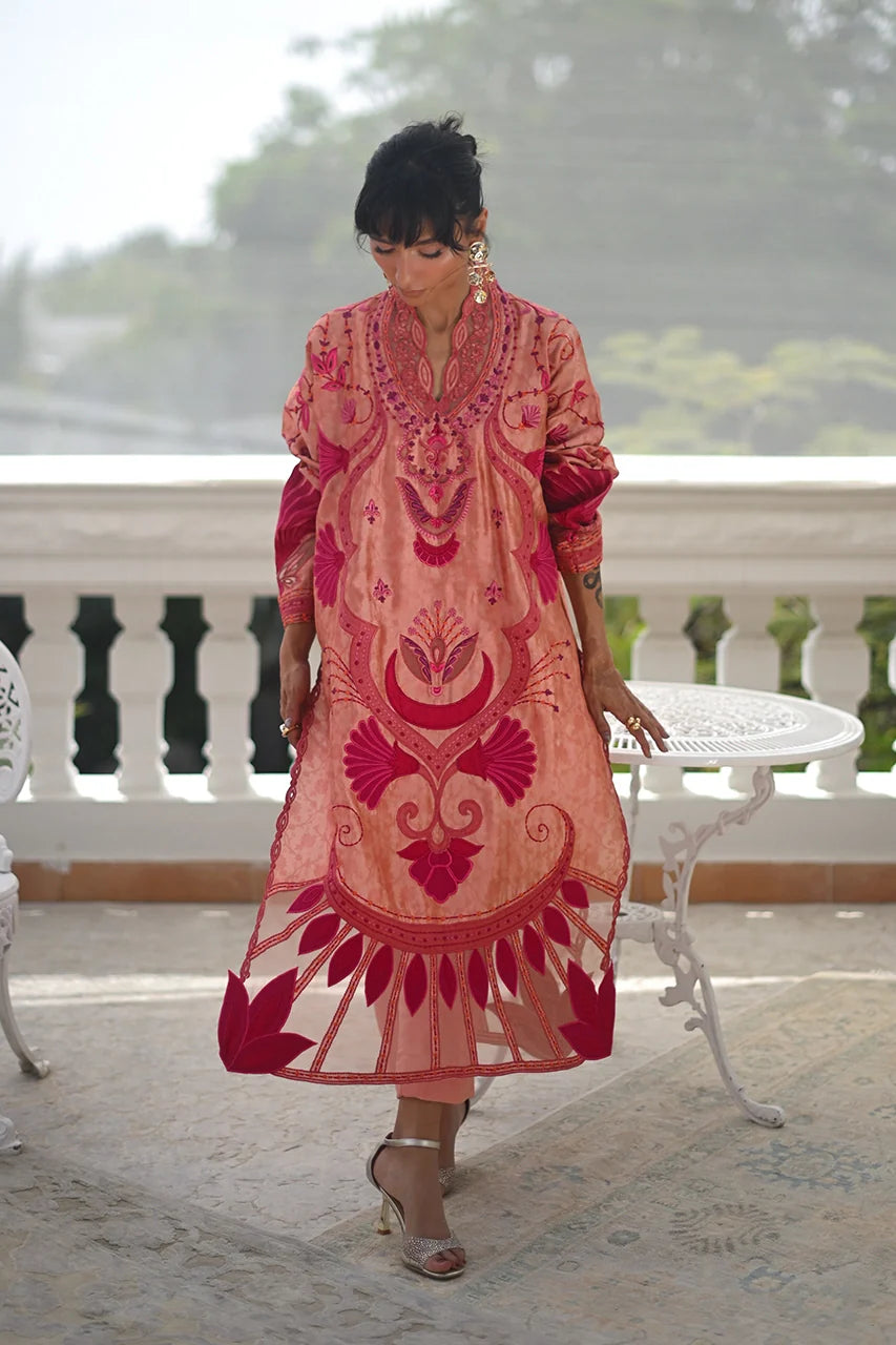 Printed Light Khaddar Shirt