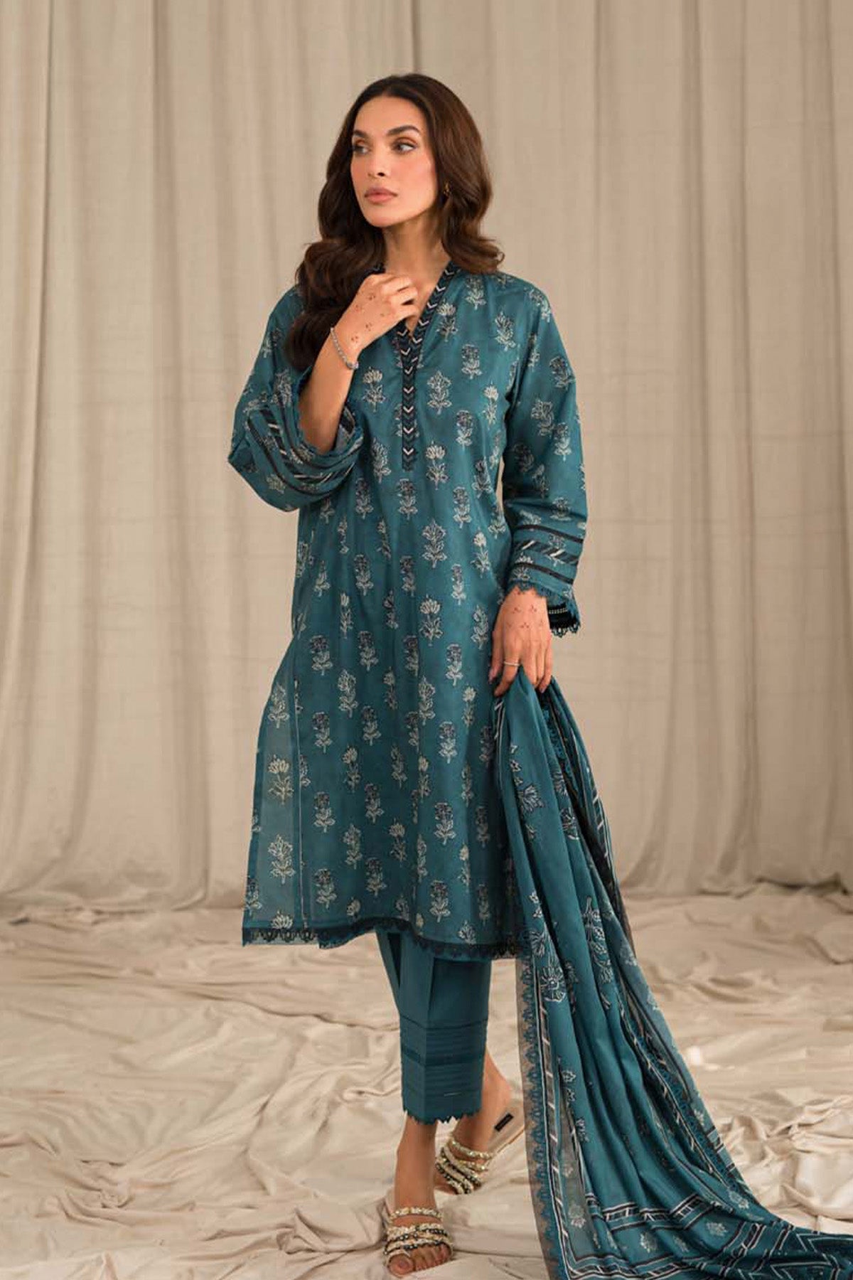 Printed Lawn 3 Piece