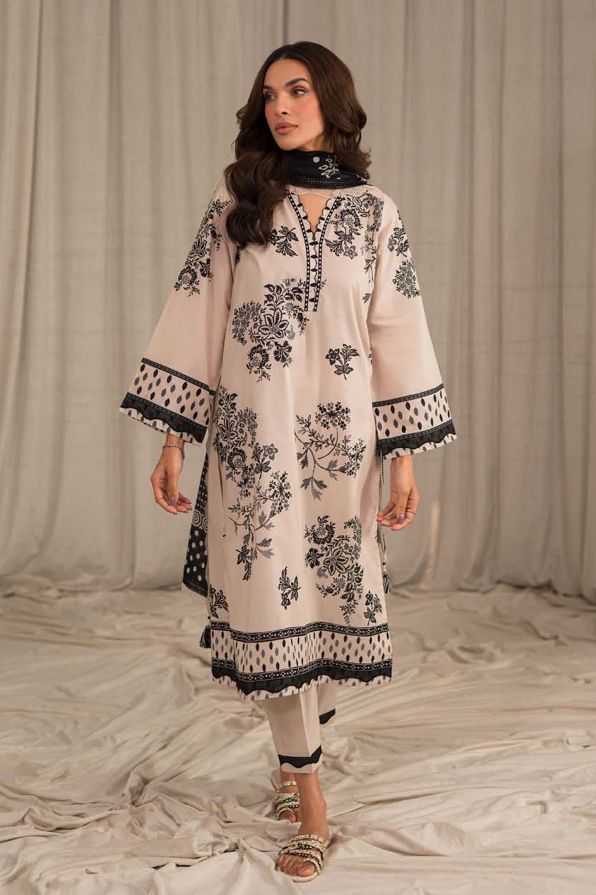 Printed Lawn 3 Piece