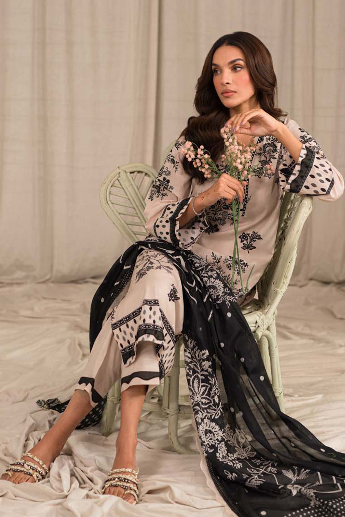 Printed Lawn 3 Piece