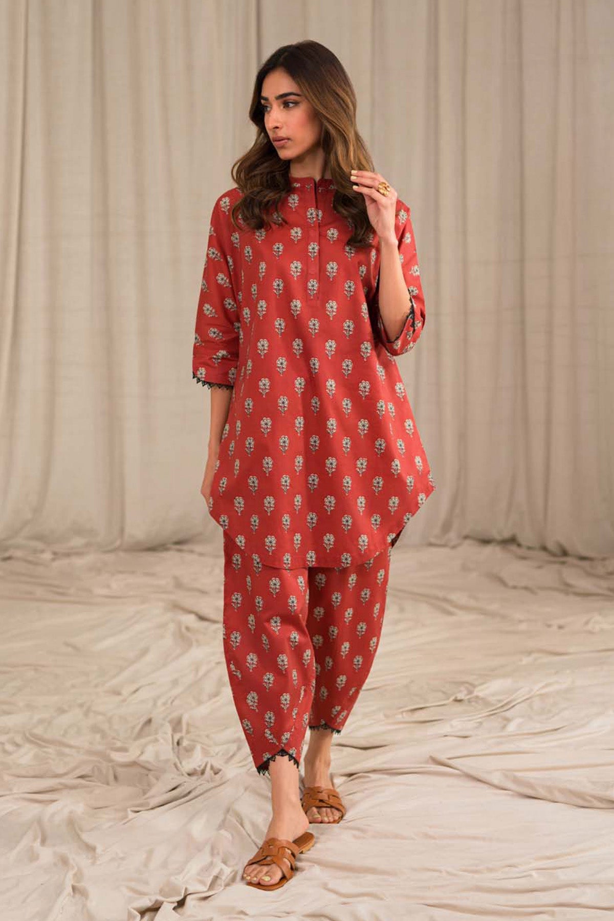 Printed Lawn 3 Piece