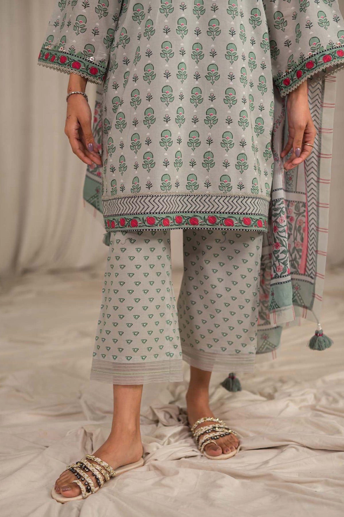Printed Lawn 3 Piece