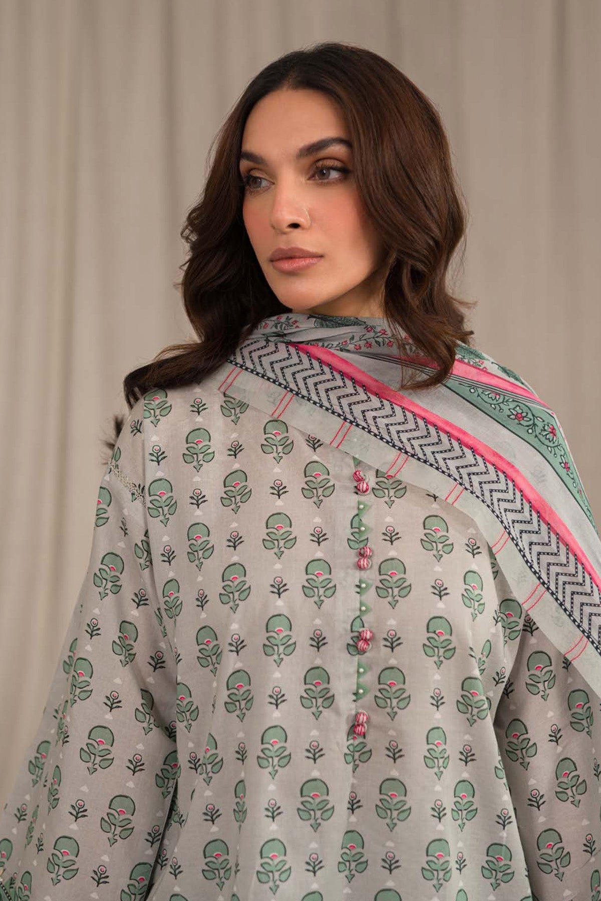 Printed Lawn 3 Piece