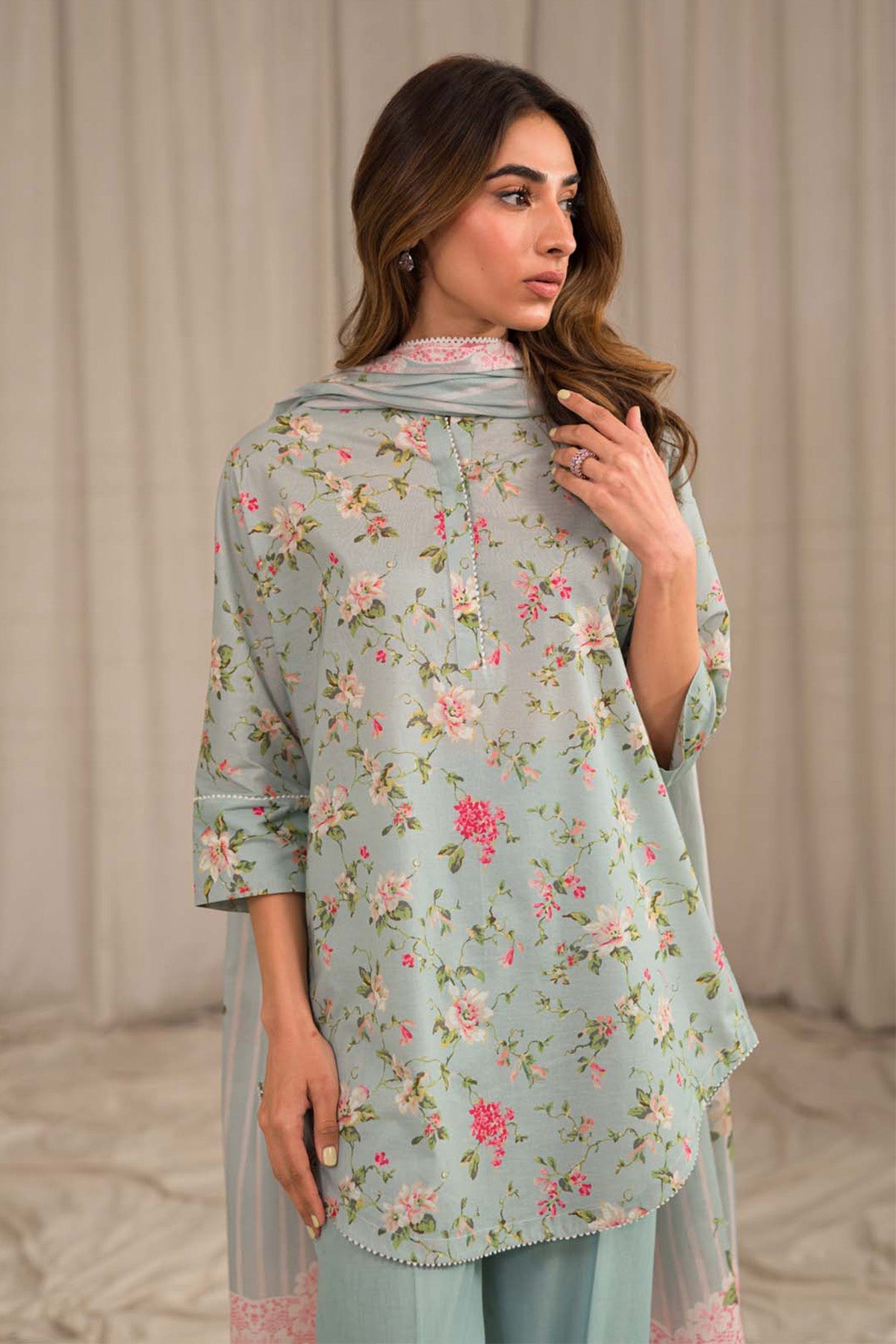 Printed Lawn 3 Piece