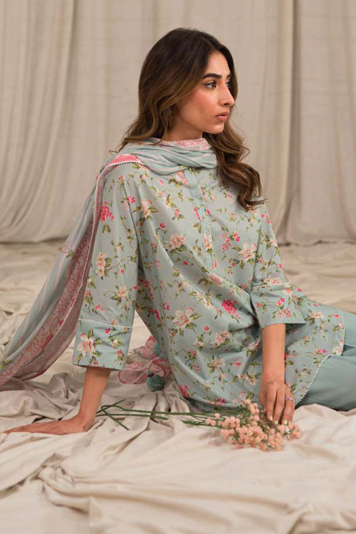 Printed Lawn 3 Piece