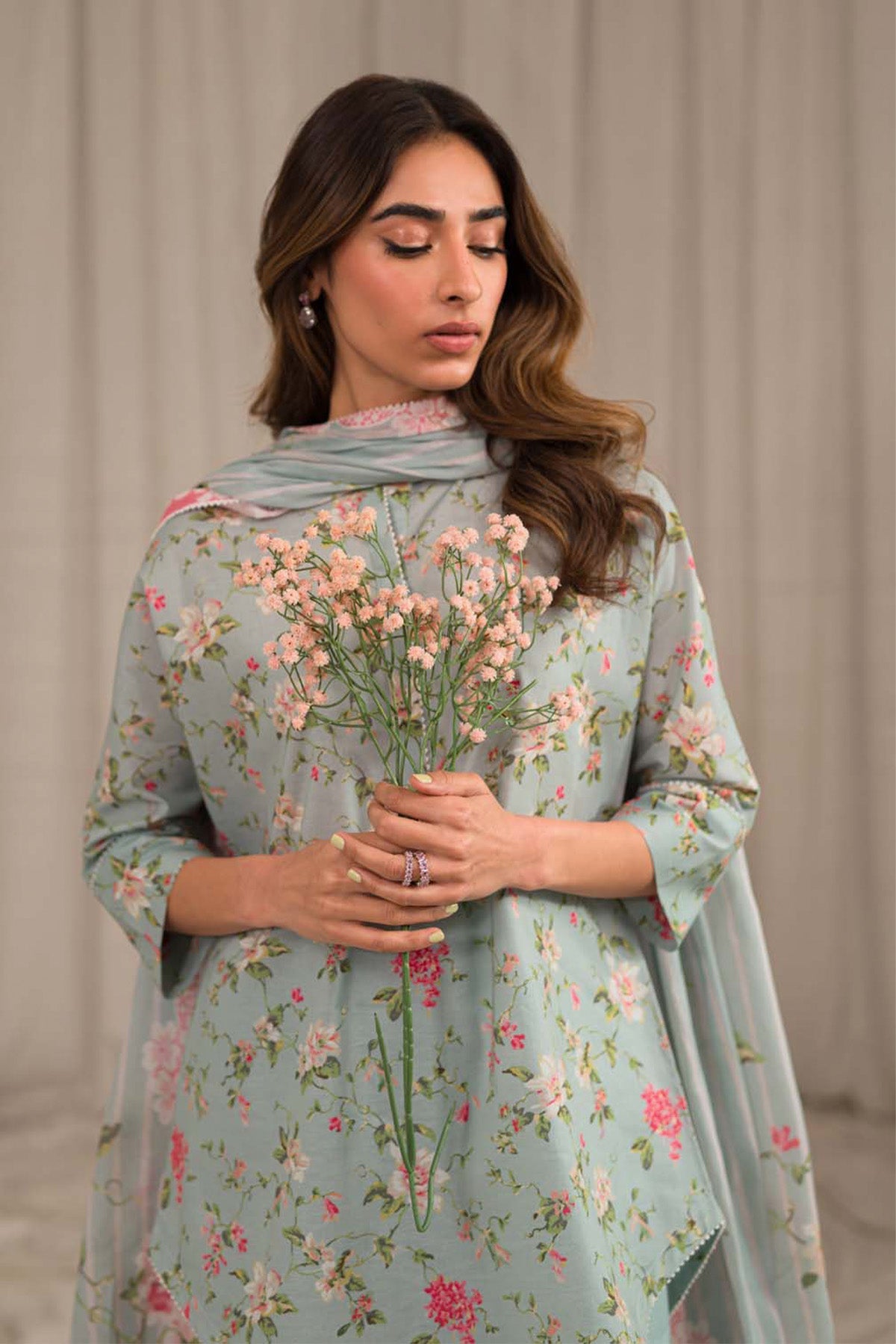 Printed Lawn 3 Piece