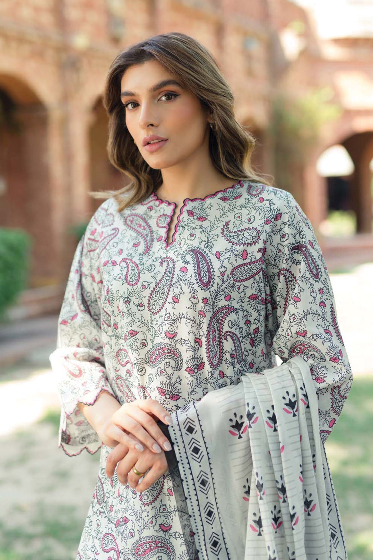 Printed Lawn 3 Piece