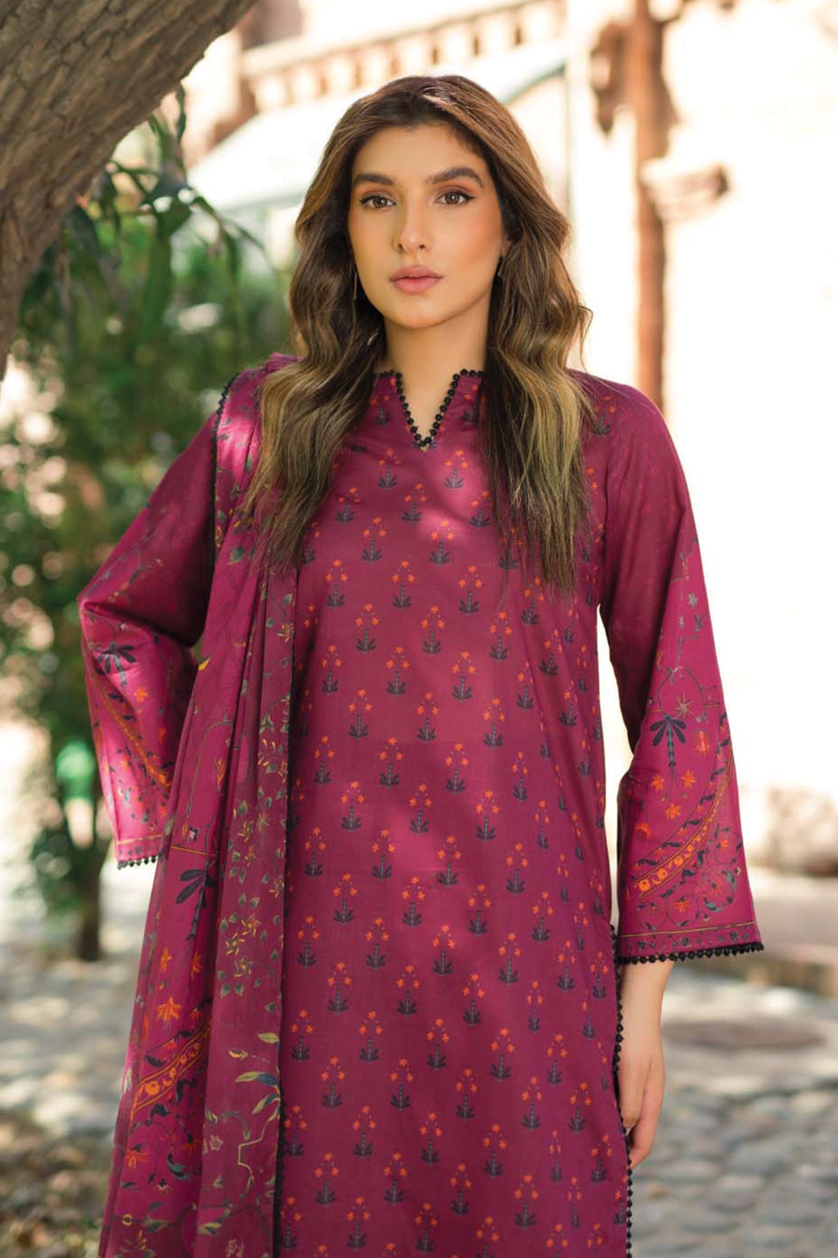 Printed Lawn 3 Piece
