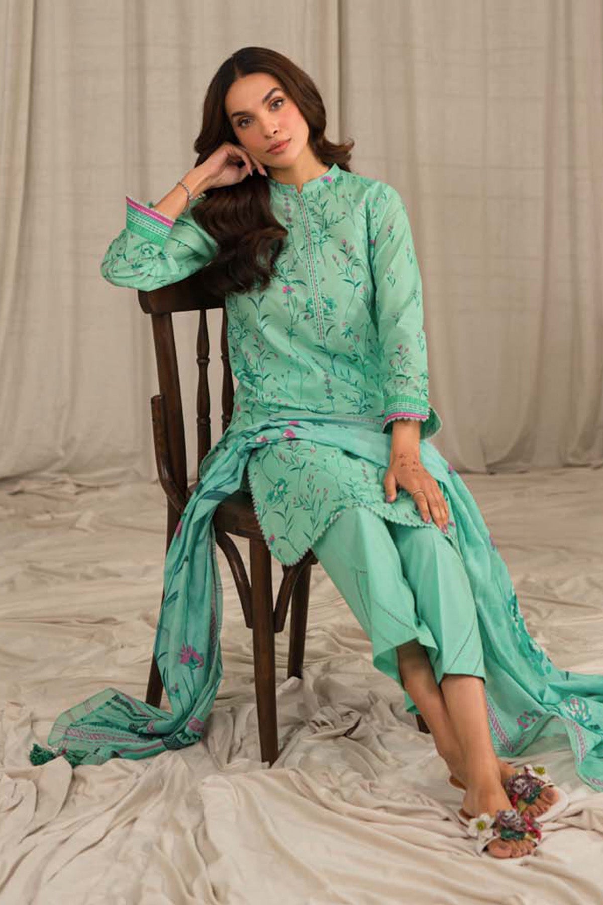 Printed Lawn 3 Piece